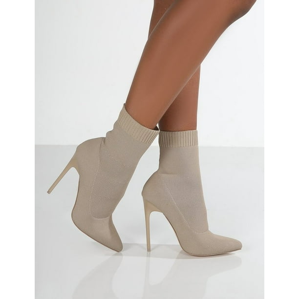 Botte chaussette top talon aiguille