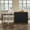 4 doors-Black, variant on CBJCBJ Modern Extendable Kitchen Islands on Wheels with Power Outlet, Dining Table Cart with 2 Doors Storage, Blue