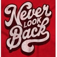 thumbnail image 2 of Never Look Back Positive Motivation Women Plus Size Hoodie Brisco Brands 2X, 2 of 4