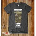 thumbnail image 2 of IOWA Craft Beer State Breweries, Local Crawl Tee, Drink Iowa Beer, Dark Heather 3X, 2 of 3