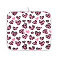 thumbnail image 2 of Heart Raspberry Flower Drying Dish Mat Quick Drying Absorbent Soft Durable for Kitchen 16" x 18", 2 of 10