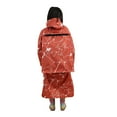 thumbnail image 5 of Gyexs Manteau de Pluie pour Tout-Petit Léger Réutilisable Imperméable Veste de Pluie Extérieur Cyclisme Randonnée Camping Voyage Orange, TG, 5 of 5