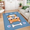 thumbnail image 5 of 3'x5' camping carpet cute rug rug pad thick area rug office area rugs for bedroom, 5 of 9