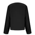 thumbnail image 6 of Wowcloth Women's Shawl Collar Jacket, Drop Shoulder Flared Button-Free Open Front Design, Casual Fashion Solid Color Long Sleeve Hoodless for Daily Wear, 6 of 6