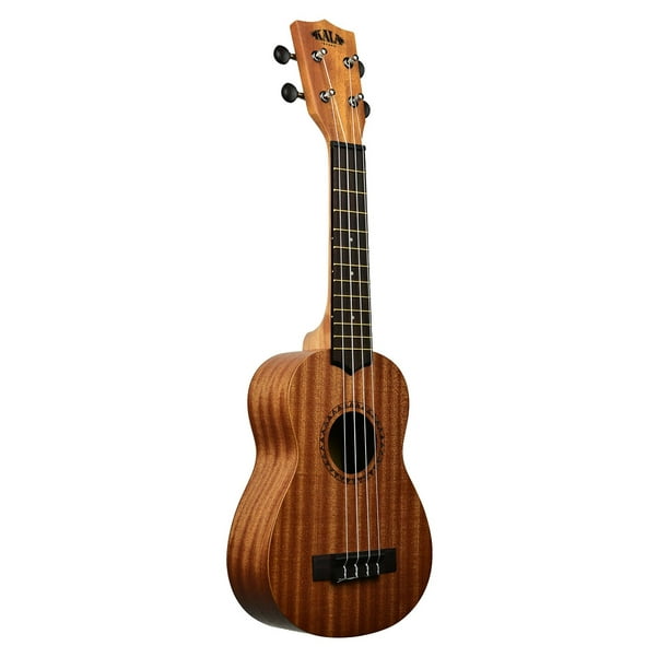 Kala Brand Music Co. Official Learn to Play Ukulele Soprano Starter Kit, Satin Mahogany Includes Tuner app, and Booklet -