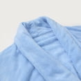 thumbnail image 6 of NOLDARES Mens Robe Cotton Bathrobe Soft Terry Cloth Towel Bath Robe for Men(Sky Blue,One Size), 6 of 9
