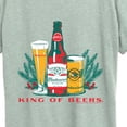 thumbnail image 2 of Budweiser - Holiday Beer - Women's Short Sleeve Graphic T-Shirt, 2 of 4