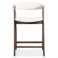 thumbnail image 6 of Furniture of America Alara Wood 5-Piece Counter Dining Table Set in Walnut, 6 of 20