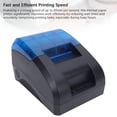 thumbnail image 4 of Thermal Receipt Printer, Portable Thermal Ticket Printer High Speed Printing 203dpi Versatile  for OS X for Restaurant EU Plug,US Plug, 4 of 7