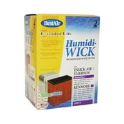 BestAir ESW Humidifier Replacement Wick Filter For Emerson Models 8.2" x 6.5" x 11.4" (2 Filters)