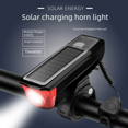 thumbnail image 1 of Faro solar para bicicleta, luz delantera para bicicleta, luz solar, bocina, linterna potente para bicicleta de montaña, conducción nocturna, 1 of 5