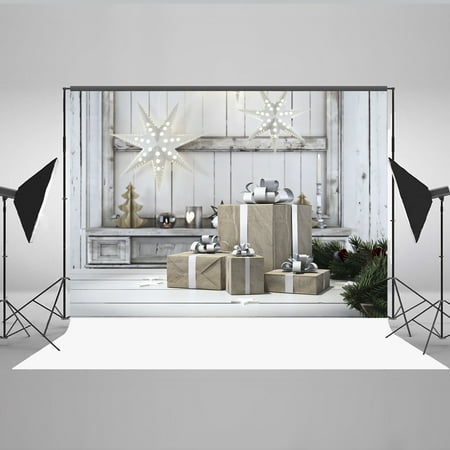 SAYFUT Studio Photo Video Photography Backdrops Vinyl Fabric Christmas Holiday Party Decorations Background Screen Props 7x5ft 12 Colors U-Pick