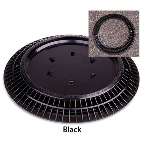 Color Match 10PTD102A 10in Pebble Top VGB Drain Cover and Frame