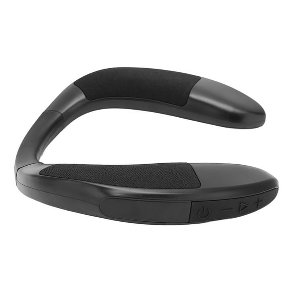 Neckband Speaker, Hands Free Comfortable Fit Heavy Bass Portable Multifunction Neckband Speaker for Home for Sports