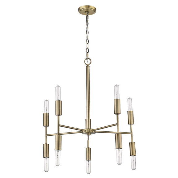 Acclaim Lighting - Perret 10-Light Chandelier in Mid-century Style - 26 Inches