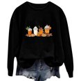 thumbnail image 2 of Inverlee Thanksgiving Sweatshirts Women Funny Turkey Pumpkin Graphic Sweatshirt Comfy Long Sleeve Work Shirts Crewneck Tunic Pullover Outfit, 2 of 4