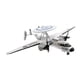 thumbnail image 1 of Avión E de EE. UU. a escala 1/72, modelo de aleación fundido a presión, regalos para adultos, juguetes para niños, avión con soporte para dormitorio, CUTICAT Aviones fundidos a presión, 1 of 8