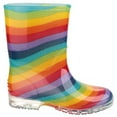 thumbnail image 2 of Cotswold PVC Kids Rainbow Welly/Little Girls Boots, 2 of 4
