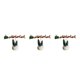 thumbnail image 1 of Naiovety Away Flying Sleigh Animated Christmas Vacation Decor Village Statue Type1 NO1, 1 of 6