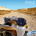 thumbnail image 5 of Pyle PLATV85BT 8" 1000 Watt Waterproof Amplified Bluetooth ATV Marine Speakers, 5 of 5
