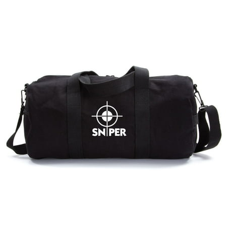 Snipers Scope Army Sport Heavyweight Canvas Duffel (Best Budget Sniper Scope)