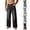Black, variant on Hvogkswy Jeans for Men Loose Straight Wide Leg Jeans Vintage Streetwear Comfy Stretch Denim Pants XS-3XL