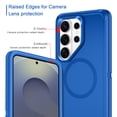 thumbnail image 3 of I-HONVA For Samsung Galaxy S26 Ultra Case,Magnetic 3-Layer Military Grade Drop Protection Anti-Slip Rugged Shockproof Dustproof Protection Phone Case,Navy Blue, 3 of 7