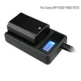 thumbnail image 3 of Single Slot Battery Charger SEIVI Black Plastic LED Video Light LCD Electric Quantity Display Camera Battery Charger For  NP F550 F960 F970, 3 of 8