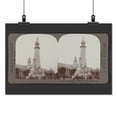 thumbnail image 2 of Print: View 2, Louisiana Monument And Palace Of Varied Industries, World's, 2 of 4