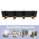 thumbnail image 3 of BESTYASH De Aluminio Negro Para Pared Con Plegables Para Ropa Y Toallas, 3 of 7