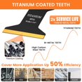 thumbnail image 3 of Oscillating Tool Blade JTWEB Titanium 10PCS for Wood/Metal, 3 of 7