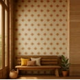 thumbnail image 2 of S4Sassy Modern Tribal Pattern Wallpaper - Taupe Bohemian Wall Covering, 25" x 60" Self-Adhesive Vinyl Walls Paper, Decorative Wallwrap, Easy DIY Wall Covering For Bedroom, Cabinets, 2 of 9