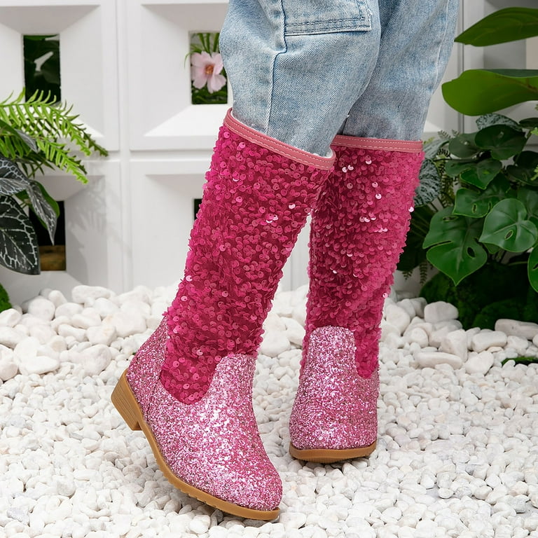 Kids Cowgirl Boots Girls Glitter Cowboy Boots Sold On United