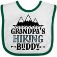 thumbnail image 3 of Inktastic Grandpa Hiking Buddy Hiker Boys Baby Bib, 3 of 4