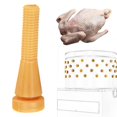 thumbnail image 3 of Removedor de plumas de aves de corral pequeñas, desplume de s, palo de depilación de aves de corral Amarillo, 3 of 8