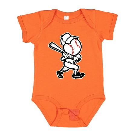 

Inktastic Baseball Character Boys or Girls Baby Bodysuit