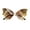 gradient tea, variant on Rhinestone Sunglasses Butterfly Glasses Butterfly Sunglasses Cat-Eye Women Rimless Sunglasses Small Face