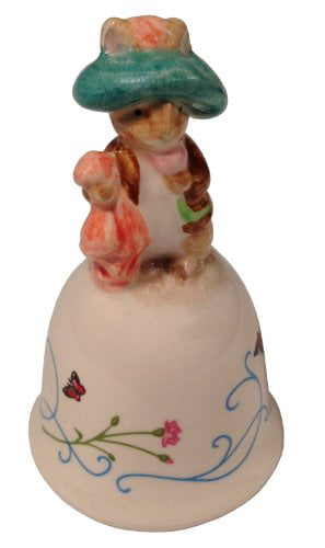 Taglia Unica Multicolour Beatrix Potter Benjamin Bunny Preparing for Christmas Figurine Decorazione 