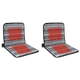 thumbnail image 1 of Cojín Calefactor para Silla Camping Asiento Con Carga USB () Blanco, 1 of 9