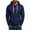 Navy, variant on SRZYMJ Mens Hooded Sweatshirt Casual Long Sleeve Drawstring