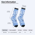 thumbnail image 4 of Four Seasons Universal Socks (2 Pairs) - Trendy Unisex Mixed Color Design with Fun Patterns Perfect for Any Occasion, 4 of 5