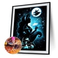 thumbnail image 2 of Kits de pintura de diamante de silueta de princesa Jasmine de lámpara mágica de Aladino (ZQF8809) Sywqhk Decoración hogareña, 2 of 9