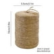 thumbnail image 3 of Cordel de Yute Natural para Manualidades, Jardinería y Envoltura de Regalos: Cuerda Fina Extra Larga de 200 M para Macramé, Maceteros, Decoración de Bodas y Navidad., 3 of 6