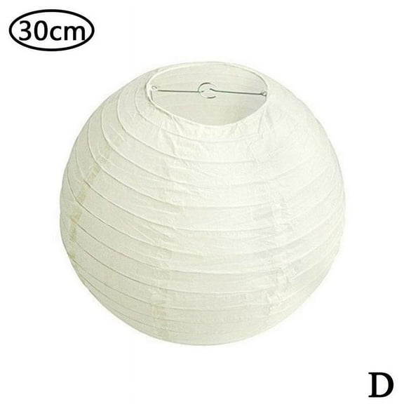 25/30CM PAPER LAMPSHADE CEILING LIGHT PENDANT LAMP DECOR SHADE BALL LANTERN S1T3