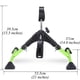thumbnail image 2 of Mini bicicleta estática debajo del escritorio, pedal de bicicleta con pantalla LCD para entrenamiento de brazos y piernas, máquina portátil de escritorio para adultos y personas mayores, 2 of 4
