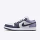 thumbnail image 1 of Ni - ke Ni - ke Air Jordan 1 Low [553558-145] Men Casual Shoes Dark Blue/Grey, 1 of 5