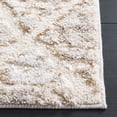 thumbnail image 3 of Safavieh Ravine Nancy Geometric Shag Area Rug, Beige/Ivory, 6'7" x 6'7" Square, 3 of 10