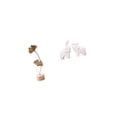thumbnail image 6 of CoudarTitie Nordic Abstract Metal Leaf Shaped Sculpture Figurine Ornament with Unique Elephant Animal Statue Tabletop Decoration for Creative Home Entrance Office Bedroom Party Decor, 6 of 8
