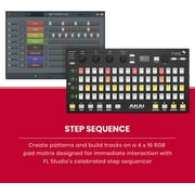 Akai AKAI Professional Fire (Controller Only) - USB MIDI Controller for FL Studio with 64 pad RGB Clip / Drum Pad Matrix