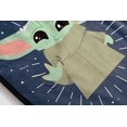 thumbnail image 3 of Baby Yoda Use The Force Kids Throw, 46 x 60, Microfiber, Blue, Star Wars, 3 of 5